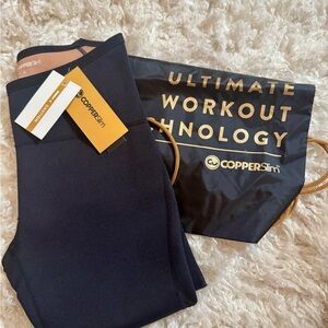 Copper Slim Black Workout Leggings